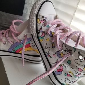 Kids unicorn converse